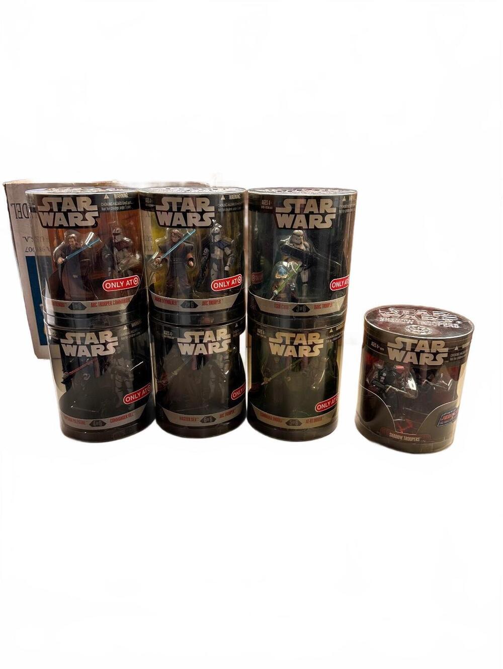Star Wars Clone Wars order66 6 Figure Set plus bonus one